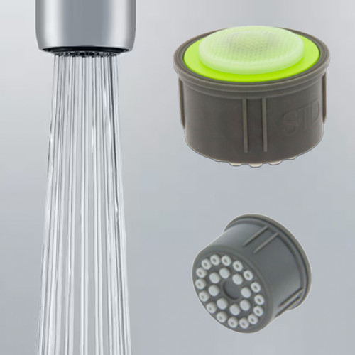 low flow insert 0.5 Spray flo aerated regular size faucet PCA hard water solution