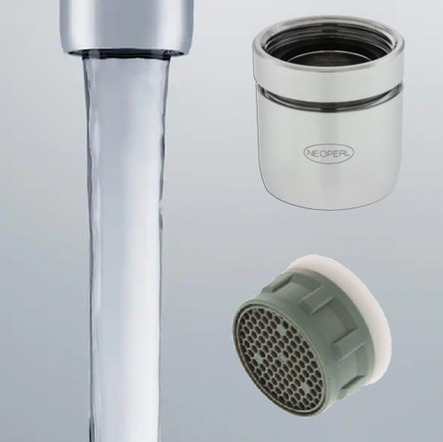Neoperl laminar Chicago threaded Female 2.2 gpm part number 11 4920 5 Max full flow kitchen aerator faucet replacement shower stream 13/16” -24 standard E29JKABCP Neoperl laminar Chicago threaded Female 2.2 gpm part number 11 4920 5 Max full flow kitchen aerator faucet replacement shower stream 13/16” -24 standard E29JKABCP