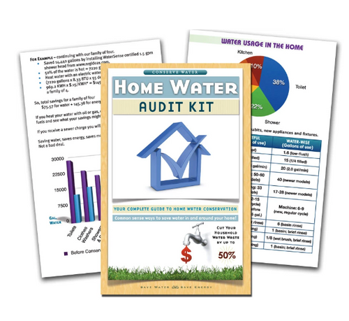 Complete Water Conservation Rationing Kit- Ultimate Water Saver | Water Saving Eco-Kit, kitchen & bathroom