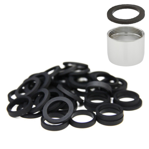 Pro faucet washer kit, Neoperl female, standard size, washers MPN 12 715 fits 55/64" housing regular aerator vandal proof dual thread, 1271512, 1271514 Size: .825"