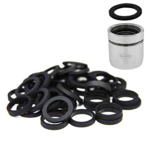 faucet washer kit, Neoperl various Chicago Threaded 13/16”-24 adapter female standard size, washers MPN 12 738 fits housing regular aerator, 1273814 bulk Size: .772"