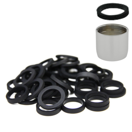 faucet washer kit, Neoperl various female, Junior size, washers MPN 12 727 fits 3/4"-27 small housing regular aerator, 1272712, 1272714 bulk Size: .726"