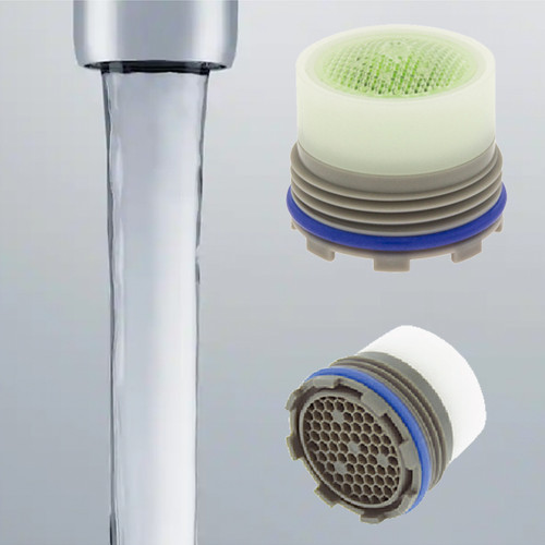 Neoperl Cache Laminar Clear Stream Perlator MPN 13 0180 5 Economy Ultra Low flow 0.5 gpm Tom Thumb smallest size insert  aerator faucets M16.5 Threads Male no housing kitchen bathroom saver smart Moen 175084 PART Arris, Align Icon  models