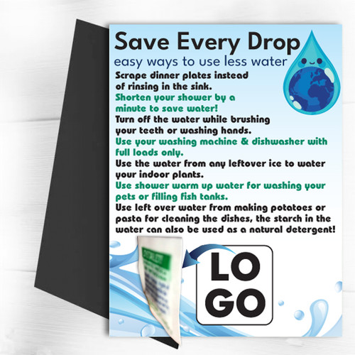 reveal custom water saving drop custom logo city kitchen home saver