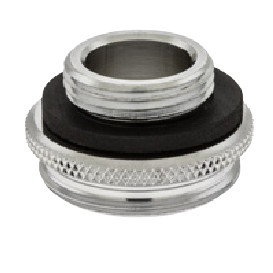 Faucet Adapter Top threads: male 5/8”-24 Bottom threads: Male 55/64”-27