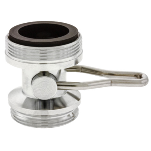 Neoperl Faucet Adapter  Male 15/16”-27 + Female 55/64”-27 (On/Off Adapter) Dual Threaded to fit regular female threaded aerator
