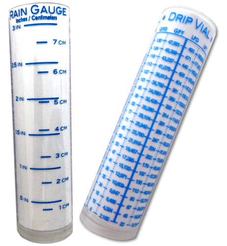 Drip gauge calculator determine how much water and money is used with a drop in a leaky faucet or pipe