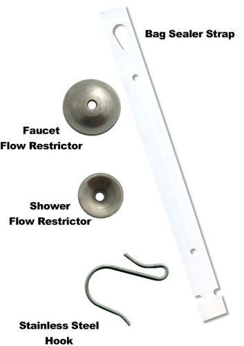toilet displacement bag kit water saving