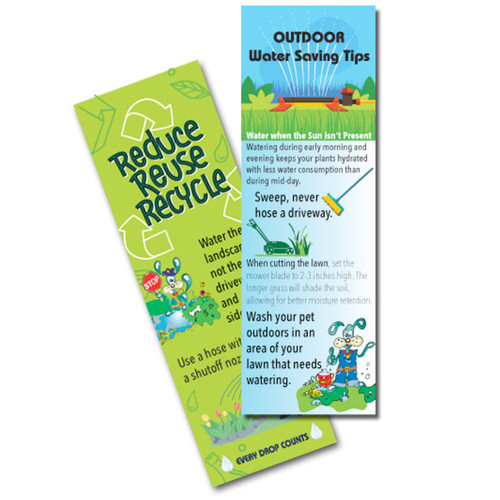 Outdoor bookmark educational outreach child kids conservation grass garden lawn water saving utility promo company give away marketing utilities municipality city summer saving read student Outdoor bookmark educational outreach child kids conservation grass garden lawn water saving utility promo company give away marketing utilities municipality city summer saving read student