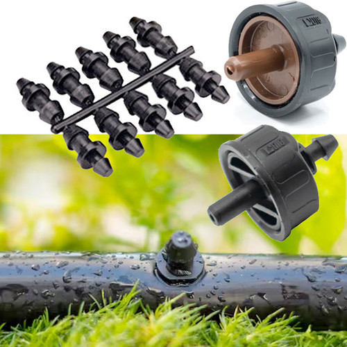Drip irrigation goof plug & Drip Emitters button 1.0 and 0.5 gph