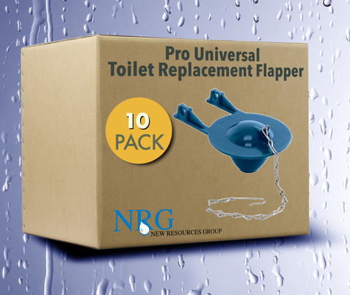 10 Pack Easy leak fix toilet flapper pro plumber condo apartment home house replacement