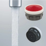 2.2 Junior max Flo Neoperl insert economy SoftFlo non pressure compensating red dome