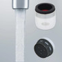 Neoperl  junior Dual threaded 2.2 gpm part number 10 9780 5 Max flow small aerator faucet replacement with washers 13x16" x 3/4" aerated eco flo
