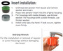 install laminar aerator insert junior size Small faucet 1.0 low flow male female