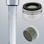 Neoperl clear Male 1.5 gpm part number 11 3000 5 low flow public bathroom aerator faucet replacement laminar stream 15/16” WaterSense Economy PCA