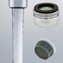 Neoperl Laminar junior male 1.5 gpm part number 11 3700 5 low flow Dual Core aerator faucet replacement clear stream WaterSense Economy kitchen bathroom E37JKABCP