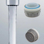 full flow insert 1.8 Spray flo aerated junior small size faucet PCA light blue Dual Core Water sense economy faucet