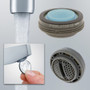 Neoperl  MPN 16 0170 5  Full flow 1.8 gpm slim insert coin slot regular aerator faucets 15/16”-27 Standard Threads Male no housing perlator kitchen bathroom air saver