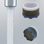Neoperl  Cache Perlator MPN 13 0520 5 low flow 1.0 gpm Tiny Junior size insert WaterSense  aerator faucets M18.5 Threads Male no housing kitchen softflo bubble stream soft white aerated bathroom saver smart