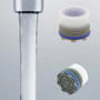 Neoperl Cache Laminar Clear Stream Perlator MPN 13 0340 5 low flow 1.0 gpm Tom Thumb smallest size insert WaterSense  aerator faucets M16.5 Threads Male no housing kitchen bathroom saver smart Moen 175084 PART Arris, Align Icon models