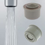 low flow Careguard insert 0.35 needle Spray flo aerated regular size faucet PCA Agion antimicrobial health care water saving