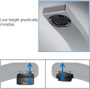 Slim air faucet low profile designer model neoperl aerator