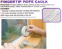 rope caulk custom kit, seal in drafts
