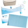 Toilet Cleaning sheet Eco promotional product custom envelope clean detergent sheets save water plastic conservation green friendly municipal city utility company promo marketing give away save conserve