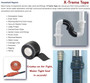 Extreme tape silicon seal plumbing repair, Household repairs bathroom leaks toilet fix repair leaky plumbing
