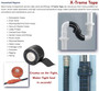 Extreme tape silicon seal plumbing repair, Household repairs bathroom leaks toilet fix repair leaky plumbing