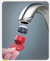 DELTA RP50783 Pilar Part Aerator Aerated Cache Faucet, 2.2 gpm Full Flow M24