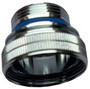 Cache faucet adapter Top Threads Male M18.5 x1 Tiny Junior | Bottom Threads Female 15/16" -27 standard