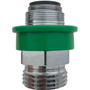 Neoperl Large Diameter Coupler x Male 3/4”-11.5 GHT MPN 1539605 for quick connect garden hose tools nozzle small appliances Male 13/16”-27 fitting dishwasher washing machine RV boats camper fill timer