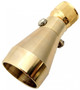 Brass Shower Head 2.25 gpm Combo Pack with 2.2 gpm Brass Aerator and Leak Detecting Tablets