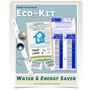 Whole house simple kit water saver audit leak detecting tablets eco friendly flow bag budget city, municipality, utility, town program