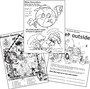 Water Saving Activity Book Kids grades 5-8 Custom Logo Word Find, Coloring, Maze, Conservation Tips & More