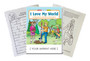I love my world coloring book conservation eco friendly earth day water planting custom