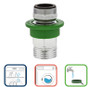Small appliance Faucet Adapters Neoperl Quick Connect Fittings, for RV's, camping, apartments, condos, dorm rooms, dishwasher, washing machine, aquarium