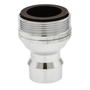 Neoperl 1535505 small diameter snap fitting Male 15/16” x Female 55/64”-27 Fitting Small Diameter for laundry small appliances washing machine dishwasher aquarium RV boats
