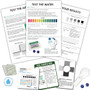 Test for soil, air quality, PH levels in water, leak test for toilet, river and stream analysis Macroinvertebrate, save water energy kit