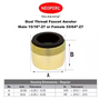 Polished Brass 1.0 - 2.2 gpm Aerated Stream Faucet Aerator Standard Size