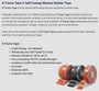 Case Pro Leak Repair Tape Self-Fusing Silicone Rubber Fix with a  Water Tight Seal 150 pc