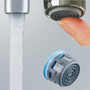 Easy Clean Silicone tip aerator for faucet tap replacement, smart lime calcium build up