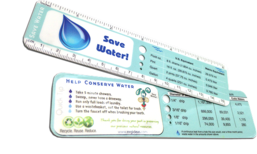 Magic Water Ruler Custom water saver Ruler | Calendar | Schedule | Tips & Water Saving ...