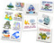 Custom water saving temporary tattoos