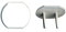 Safety caps help child proof homes and cut down drafts from electrical outlets.