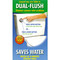 Dual Flush toilet retro fit save water low flow bathroom saver easy