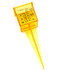 1.5" rain and sprinkler gauge so you know how much water you're using