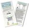 custom spanish leak detecting cards urban bilingual toilet dye-tabs