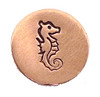 The Urban Beader - Seahorse Design Stamp - 6.5mm